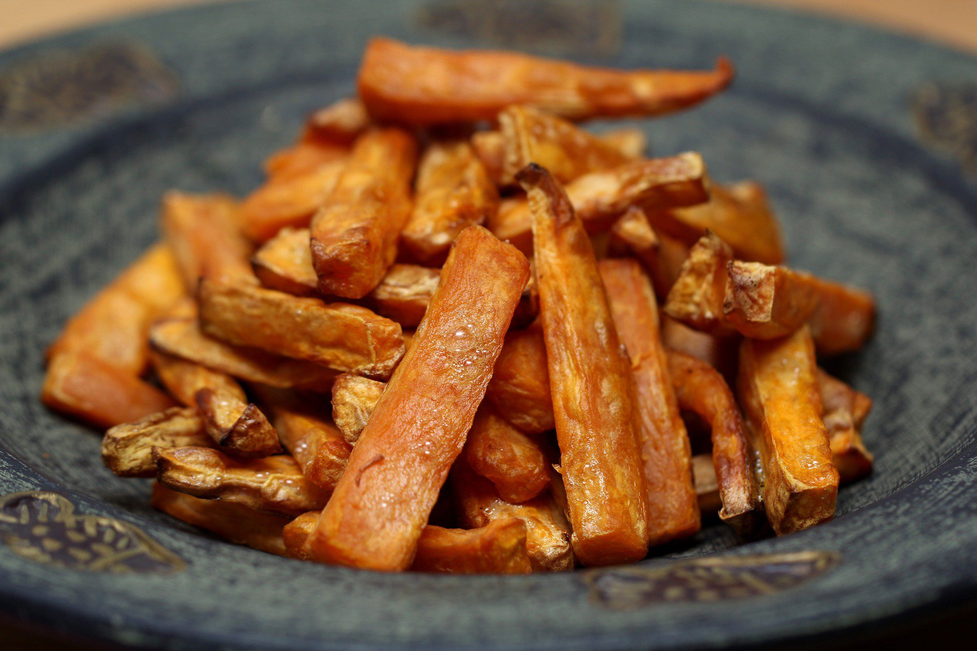 gezonde zoete aardappel friet recept