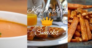 Koningsdag gezonde snacks recepten oranje