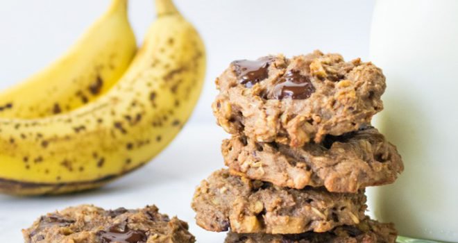 Teff ontbijtkoekjes met chocolade High-Protein Teff Ontbijtkoekjes