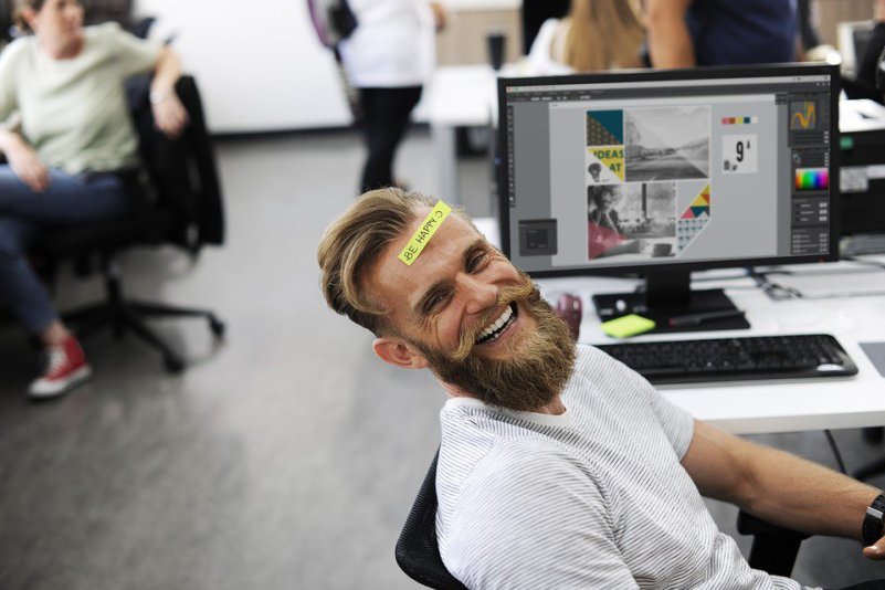 Tussendoor ontspan momentje werkdag