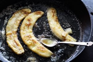 Gebakken groene bananen
