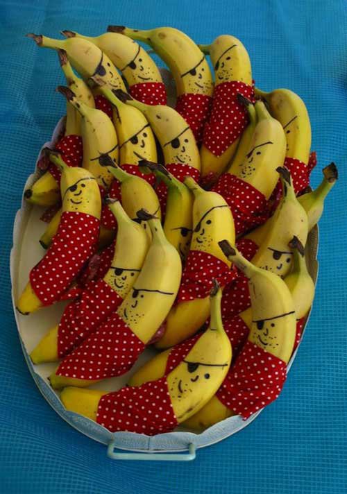 Gezonde traktatie banaan